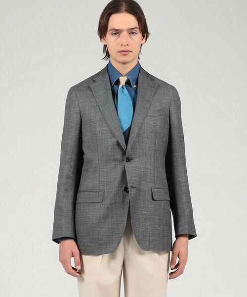 TOMORROWLAND / トゥモローランド テーラードジャケット | ウールシルクリネン シングルブレステッド 2Bジャケット SUMMER TIME LORO PIANA | 詳細2