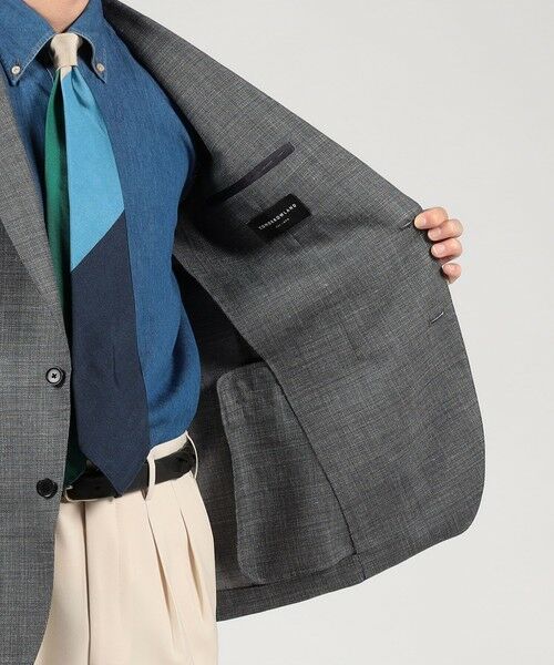 TOMORROWLAND / トゥモローランド テーラードジャケット | ウールシルクリネン シングルブレステッド 2Bジャケット SUMMER TIME LORO PIANA | 詳細5