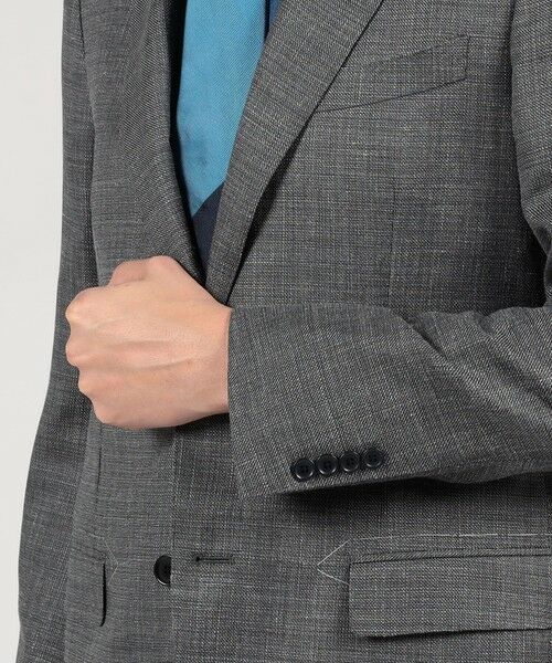 TOMORROWLAND / トゥモローランド テーラードジャケット | ウールシルクリネン シングルブレステッド 2Bジャケット SUMMER TIME LORO PIANA | 詳細7