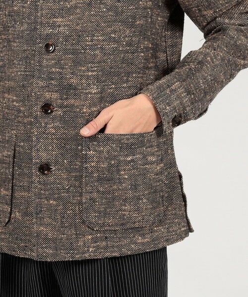 TOMORROWLAND / トゥモローランド ブルゾン | TOMORROWLAND PILGRIM シルクコットン ハンドカバーシャツ | 詳細10