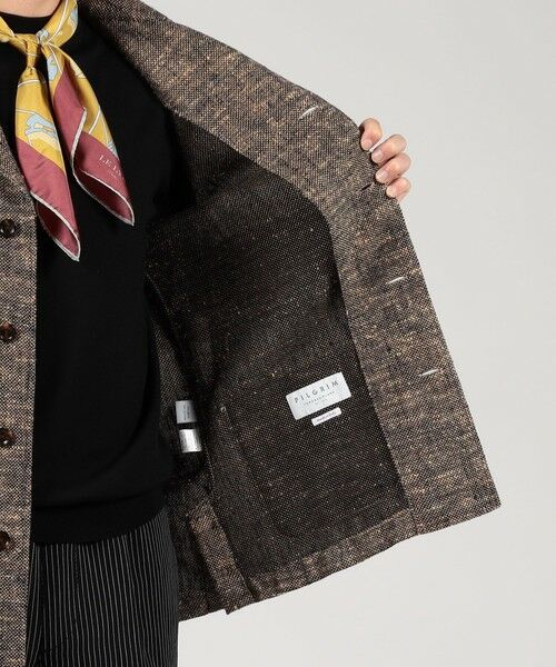 TOMORROWLAND / トゥモローランド ブルゾン | TOMORROWLAND PILGRIM シルクコットン ハンドカバーシャツ | 詳細5