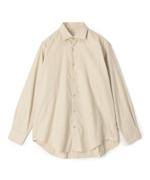 TOMORROWLAND / トゥモローランド シャツ・ブラウス | ERRICO FORMICOLA コットンネル レギュラーカラーシャツ(13 オフホワイト)
