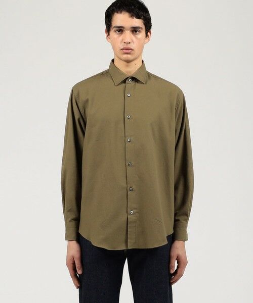 TOMORROWLAND / トゥモローランド シャツ・ブラウス | ERRICO FORMICOLA コットンネル レギュラーカラーシャツ | 詳細2