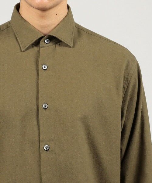TOMORROWLAND / トゥモローランド シャツ・ブラウス | ERRICO FORMICOLA コットンネル レギュラーカラーシャツ | 詳細5