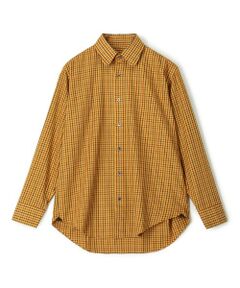 TOMORROWLAND / トゥモローランド シャツ・ブラウス | ERRICO FORMICOLA コットン ラウンドカラー チェックシャツ