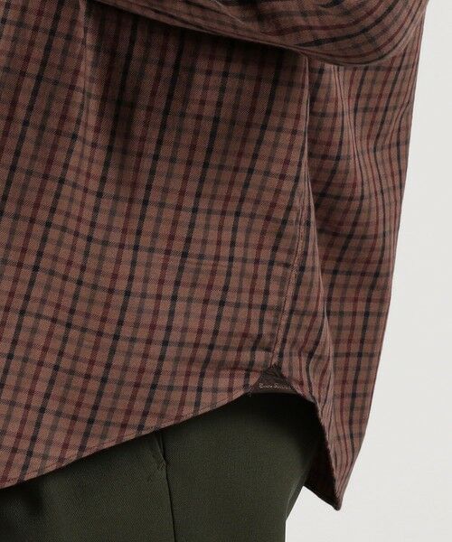 TOMORROWLAND / トゥモローランド シャツ・ブラウス | ERRICO FORMICOLA コットン ラウンドカラー チェックシャツ | 詳細7