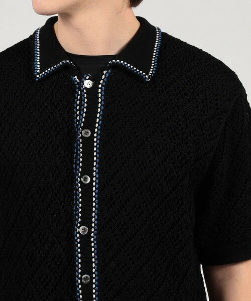 Raffa Molina ラファモリーナ TOMORROWLAND別注 別注】Raffa Molina コットン ニットシャツ （ニット・セーター