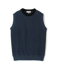 TOMORROWLAND / トゥモローランド ニット・セーター | 【別注】Raffa Molina コットン クルーネック ニットベスト