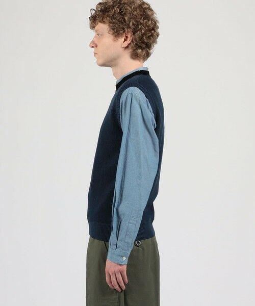 TOMORROWLAND / トゥモローランド ニット・セーター | 【別注】Raffa Molina コットン クルーネック ニットベスト | 詳細3