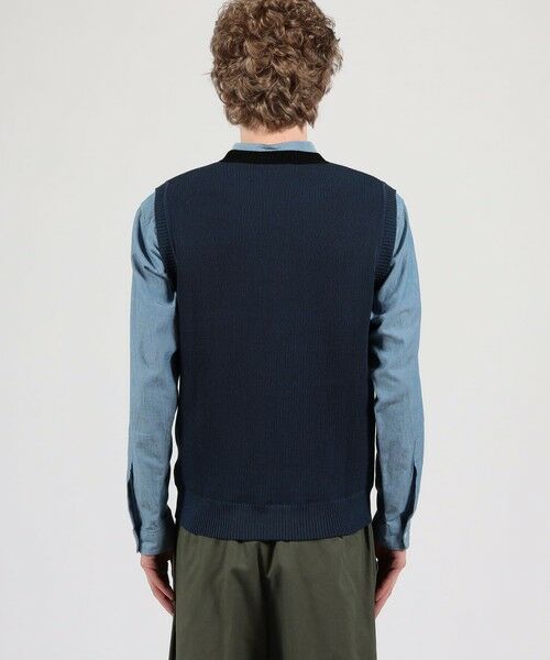 TOMORROWLAND / トゥモローランド ニット・セーター | 【別注】Raffa Molina コットン クルーネック ニットベスト | 詳細4