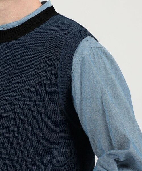 TOMORROWLAND / トゥモローランド ニット・セーター | 【別注】Raffa Molina コットン クルーネック ニットベスト | 詳細6