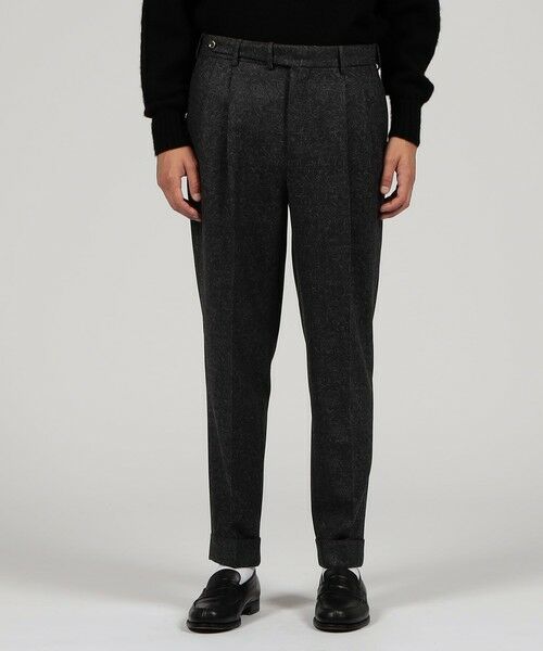 TOMORROWLAND / トゥモローランド スラックス・ドレスパンツ | PT TORINO Carrot Fit ウール 2プリーツパンツ | 詳細2