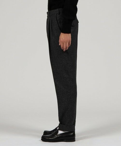 TOMORROWLAND / トゥモローランド スラックス・ドレスパンツ | PT TORINO Carrot Fit ウール 2プリーツパンツ | 詳細3