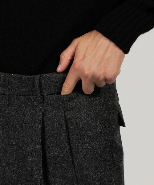 TOMORROWLAND / トゥモローランド スラックス・ドレスパンツ | PT TORINO Carrot Fit ウール 2プリーツパンツ | 詳細9
