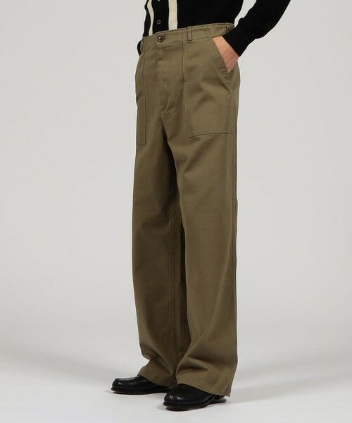 TOMORROWLAND / トゥモローランド チノ・ワークパンツ | Cellar Door SASHA コットンポリウレタン ベイカーパンツ | 詳細1