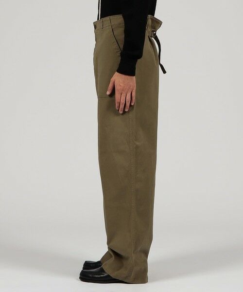 TOMORROWLAND / トゥモローランド チノ・ワークパンツ | Cellar Door SASHA コットンポリウレタン ベイカーパンツ | 詳細3
