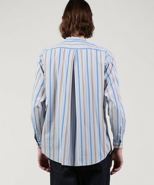 TOMORROWLAND / トゥモローランド シャツ・ブラウス | スタンドカラープルオーバータックシャツ | 詳細4