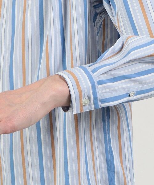 TOMORROWLAND / トゥモローランド シャツ・ブラウス | スタンドカラープルオーバータックシャツ | 詳細6