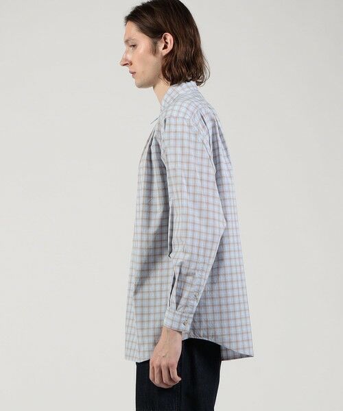 TOMORROWLAND / トゥモローランド シャツ・ブラウス | レギュラーカラープルオーバータックシャツ | 詳細3