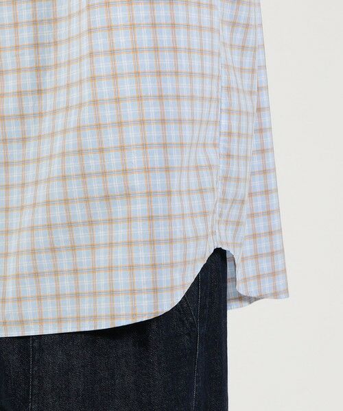 TOMORROWLAND / トゥモローランド シャツ・ブラウス | レギュラーカラープルオーバータックシャツ | 詳細7