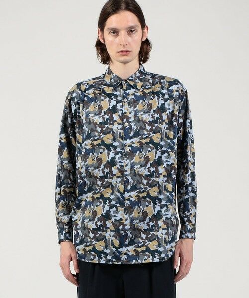 TOMORROWLAND / トゥモローランド シャツ・ブラウス | コットンシルク カモフラージュプリント プルオーバーシャツ | 詳細2