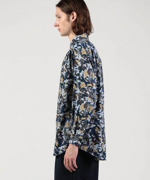 TOMORROWLAND / トゥモローランド シャツ・ブラウス | コットンシルク カモフラージュプリント プルオーバーシャツ | 詳細3