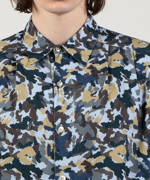 TOMORROWLAND / トゥモローランド シャツ・ブラウス | コットンシルク カモフラージュプリント プルオーバーシャツ | 詳細5