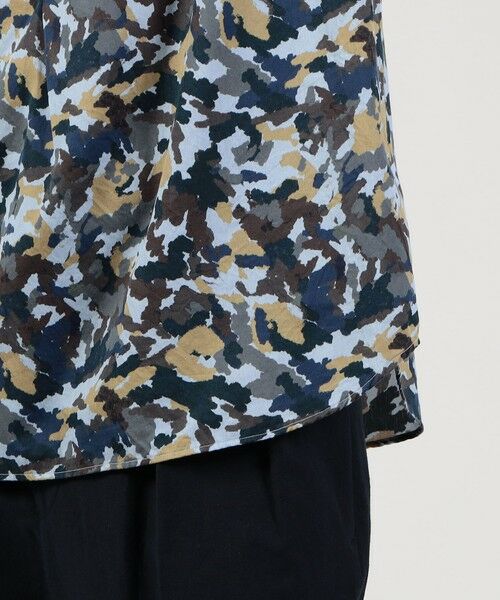 TOMORROWLAND / トゥモローランド シャツ・ブラウス | コットンシルク カモフラージュプリント プルオーバーシャツ | 詳細7