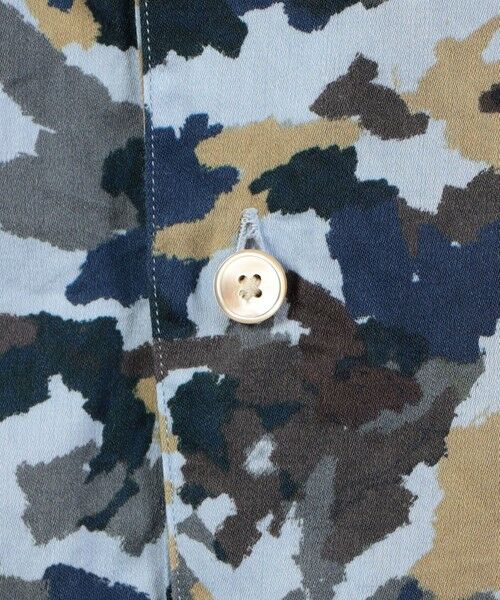 TOMORROWLAND / トゥモローランド シャツ・ブラウス | コットンシルク カモフラージュプリント プルオーバーシャツ | 詳細8