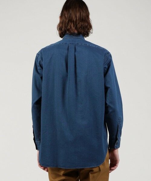 TOMORROWLAND / トゥモローランド シャツ・ブラウス | コットンインディゴ セミワイドカラーシャツ | 詳細4