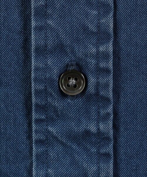 TOMORROWLAND / トゥモローランド シャツ・ブラウス | コットンインディゴ セミワイドカラーシャツ | 詳細9