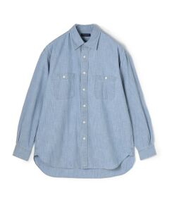 TOMORROWLAND / トゥモローランド シャツ・ブラウス | コットンダンガリー ダブルポケットシャツ