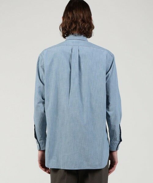 TOMORROWLAND / トゥモローランド シャツ・ブラウス | コットンダンガリー ダブルポケットシャツ | 詳細4