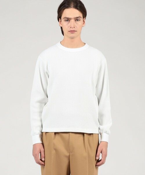 TOMORROWLAND / トゥモローランド カットソー | スビンコットン ワッフル クルーネックカットソー | 詳細2