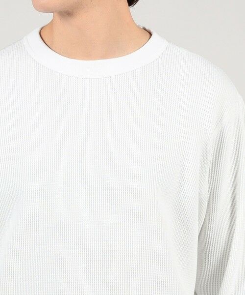 TOMORROWLAND / トゥモローランド カットソー | スビンコットン ワッフル クルーネックカットソー | 詳細5
