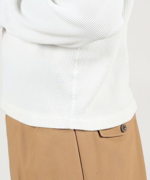 TOMORROWLAND / トゥモローランド カットソー | スビンコットン ワッフル クルーネックカットソー | 詳細7