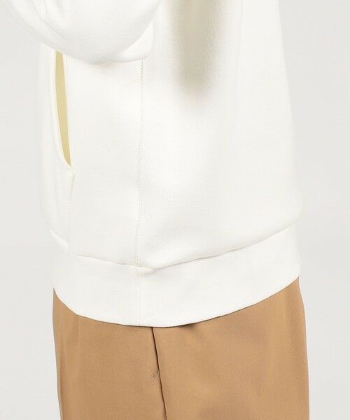 TOMORROWLAND / トゥモローランド パーカー | スビンコットン ダンボール ハーフジップ パーカ | 詳細8