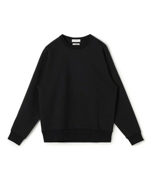 TOMORROWLAND/トゥモローランド スビンコットン ダンボール クルーネックスウェット 19 ブラック S