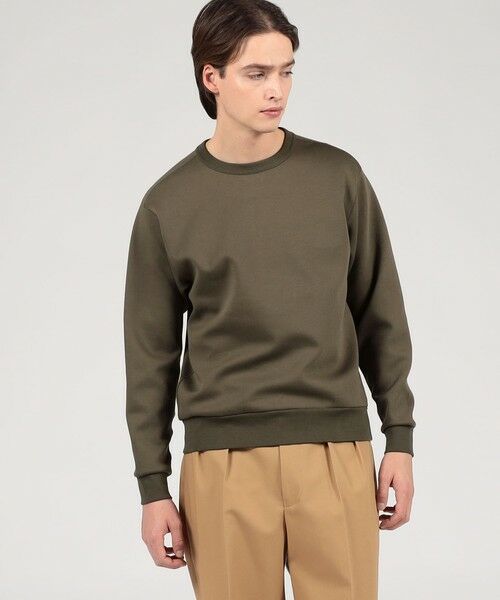TOMORROWLAND / トゥモローランド スウェット | スビンコットン ダンボール クルーネックスウェット | 詳細1