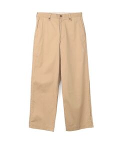 【タケ】tomorrowland リネンシャンブレー ブラウン パンツ M セール】 リネンシャンブレー イージースラックス （スラックス