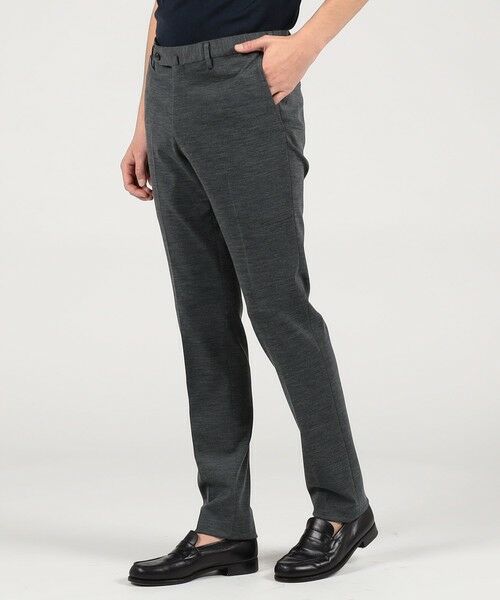 TOMORROWLAND / トゥモローランド スラックス・ドレスパンツ | ウールナイロン スリムストレートパンツ | 詳細1