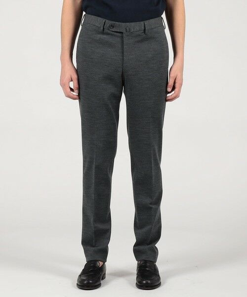 TOMORROWLAND / トゥモローランド スラックス・ドレスパンツ | ウールナイロン スリムストレートパンツ | 詳細2