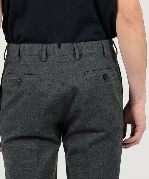 TOMORROWLAND / トゥモローランド スラックス・ドレスパンツ | ウールナイロン スリムストレートパンツ | 詳細6