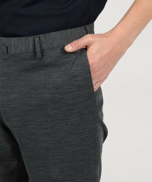TOMORROWLAND / トゥモローランド スラックス・ドレスパンツ | ウールナイロン スリムストレートパンツ | 詳細8