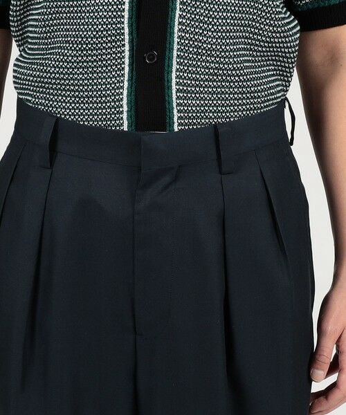 TOMORROWLAND / トゥモローランド その他パンツ | シルクカルゼ 2プリーツ ワイドパンツ | 詳細5