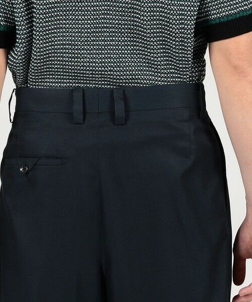 TOMORROWLAND / トゥモローランド その他パンツ | シルクカルゼ 2プリーツ ワイドパンツ | 詳細6