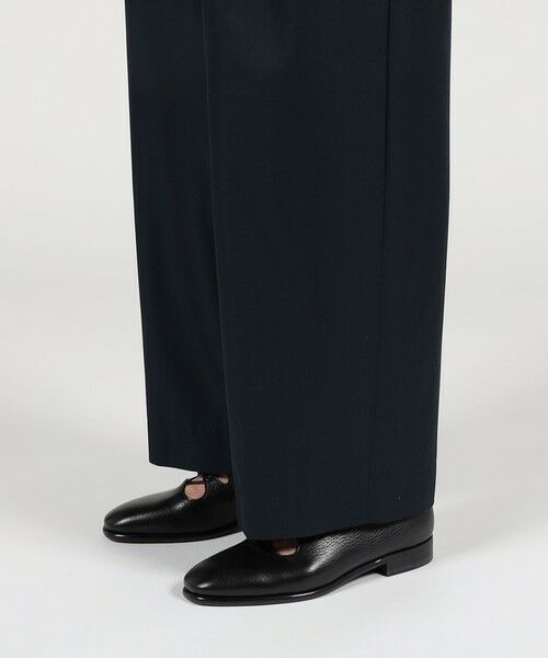 TOMORROWLAND / トゥモローランド その他パンツ | シルクカルゼ 2プリーツ ワイドパンツ | 詳細8