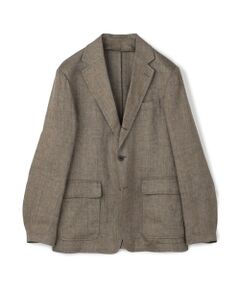 TOMORROWLAND / トゥモローランド テーラードジャケット | アイリッシュリネン シングルブレステッド 3Bジャケット