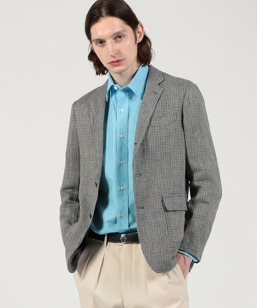 TOMORROWLAND / トゥモローランド テーラードジャケット | アイリッシュリネン シングルブレステッド 3Bジャケット | 詳細1