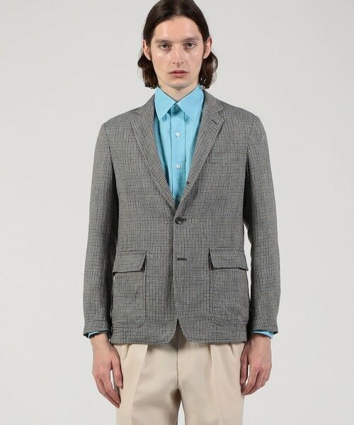 セール】 アイリッシュリネン シングルブレステッド 3B